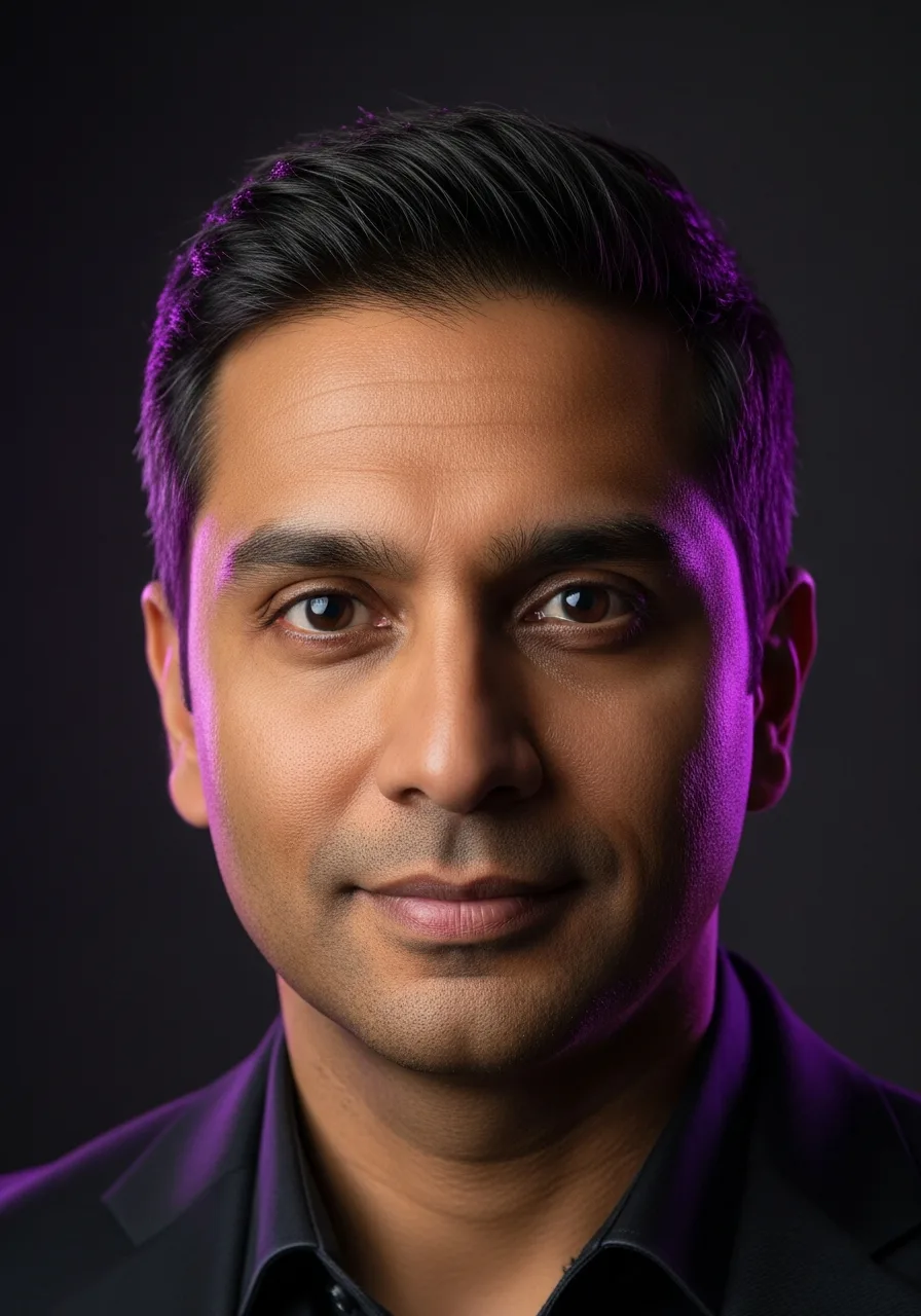 Portrait of Ravi, Logistics Agent AI specialist on the Eve CXO team