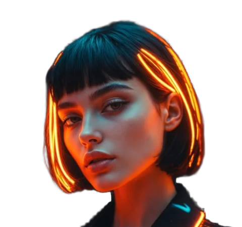 Portrait of Sienna, Head of Marketing of your AI marketing department in Eve CXO