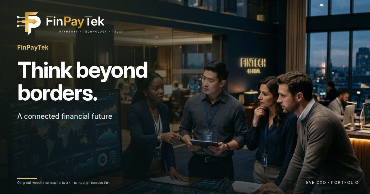 FinPayTek — Think beyond borders. A connected financial future.